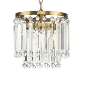 (New)‎ Avec Cerise Collection Luxery Brushed Gold Pendant  Chandelier Light